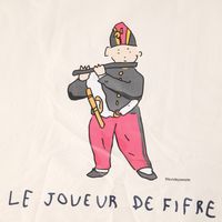 （世界の名作）エコバッグ（L） 笛を吹く少年 LAKOLE/ラコレ