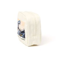 （世界の名作）スクエアポーチ 神奈川沖浪裏 LAKOLE/ラコレ