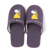 （世界の名作）スリッパ 真珠の耳飾り LAKOLE/ラコレ