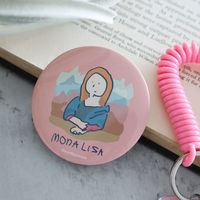 （世界の名作）缶バッジ モナリザ 1セット（1個×2） LAKOLE/ラコレ