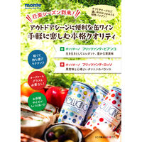 イタリア ドネリ ボッリチーノ フリッツァンテ スパークリングワイン　白 辛口　200ml 缶 1セット（1本×24）　モンテ物産