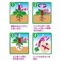 【園芸用品】高芝ギムネ 腰らく草抜きボーイ 強靭設計 M-21 1個