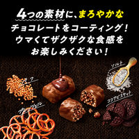 ザクザクやみつきクランキーシェアパック 1個 ロッテ チョコレート 個包装 小分け