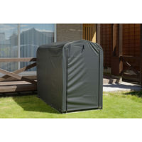 SANKA 簡易万能ガレージ 小 PVC BGC-PVC02GY 1台（直送品）