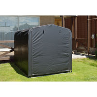 SANKA 簡易万能ガレージ 大 PVC BGC-PVC03GY 1台（直送品）