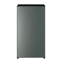 AQUA 冷凍冷蔵庫 1ドア90L AQR-9P(DS) 1台