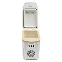 マリン商事 コンパクト車載冷温庫 ひえぽか ホワイト a3306910 1個（直送品）