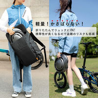 ロックブロス 折り畳みヘルメット(ZK-016RD)レッド ZK-016RD 1個 4570122013302（直送品）