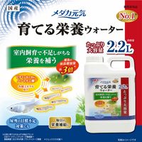 メダカ元気 育てる栄養ウォーター 国産 2.2L 1個 ジェックス