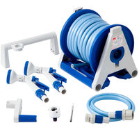 【ホースリール】「現場のチカラ」アイリスオーヤマ ハイパーホースリール マルチアクアガン２個付き 20m １台 オリジナル（わけあり品）