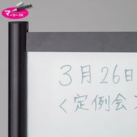 【軒先渡し】 ストア・エキスプレス 吸音パネル付きパーティション【ホワイトボード×アクリル×パネル(グレー)】 1台（直送品）