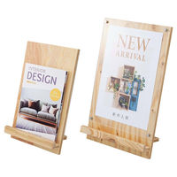 【軒先渡し】 ストア・エキスプレス 2Wayサインスタンド ラーチ合板 A5 1個 6755-1380 61-819-99-1（直送品）