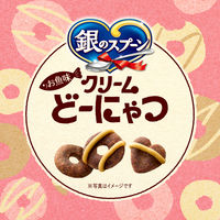 銀のスプーン クリームどーにゃつ かつお味 国産 24g（6g×4袋）10袋 ユニ・チャーム キャットフード 猫用