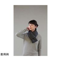 アズワン オーラ岩盤健康マフラー 極 グレー 67-6309-91 1個（直送品）