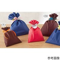 アズワン 無地 梨地ギフトバッグ ブラウン 幅30×高さ43cm 20枚 67-6872-98 1セット(20枚)（直送品）