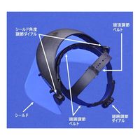 アイシス クライオフェイスシールド TS-FSH1001 1組 65-6892-72（直送品）