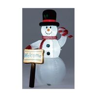 アズワン エアブロードール サインボードスノーマン 150cm 65-8117-86 1セット（直送品）