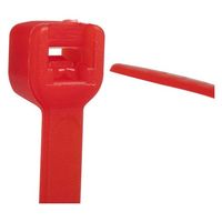 紺屋商事 結束バンド ケーブルタイ 赤 150×幅3.6mm 100本入 1281170 1パック(100本) 65-9613-36（直送品）