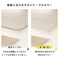 ホーリック 光ファイバー HDMIケーブル 20m 4K/60p対応モデル ホワイトケーブルタイプ HH200-771SW 1本（直送品）