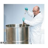 アイシス ポケットパウダーサンプラースタンダードタイプ 3ポケット アルミニウム製 88cmL 25mL 67-5201-55 1個（直送品）