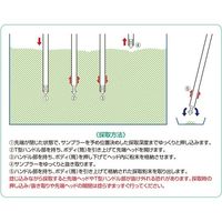アイシス PEディスポパウダーサンプラー(非滅菌) 100cmL 20mL 20個入 67-5203-31 1箱(20個)（直送品）