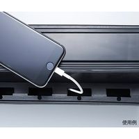 旭電機化成 充電ステーション ブラック AKD-51BK 1個 64-4012-92（直送品）