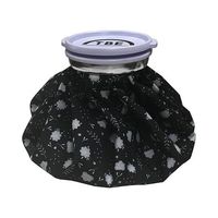 リーダーメディアテクノ 氷のう(10個セット) 花柄ブラック T-IB-P2 1セット(10個) 64-8296-62（直送品）