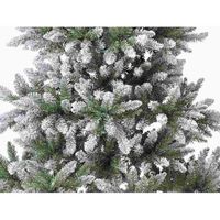 アズワン デラックススノークリスマスツリー グリーンホワイト 高さ150×幅100cm 67-8937-35 1本（直送品）