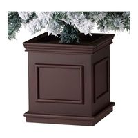 アズワン スクエアベースクリスマスツリー スノー 高さ150cm 67-8937-81 1本（直送品）