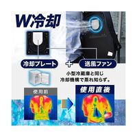 サンコー ひんやりュック RSPCERSBK 1個 67-9274-48（直送品）