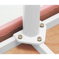 フィフティ・ヴィジョナリー 診察台ベッド [有孔タイプ] 65ー50 ピンク FV-215B-P-W65-H50 1台 67-9286-03（直送品）