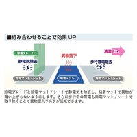 アズワン 除電マット グレー 5枚入 68-0510-34 1箱(5枚)（直送品）