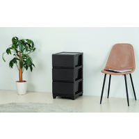 JEJアステージ　デコニーシーヴォ3段　ダークブラウン　　1台