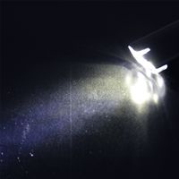 豊光 2LEDサイクルライト ブラック AG-789 1台