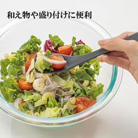 貝印 調理スプーン 18cm シリコーン製 食洗機対応 グレー DH8100 1個