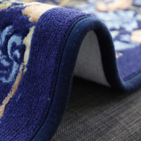 川島織物セルコン モリスデザインスタジオ インテリアマット 2400×500×8mm ブルー FT1702A_29B 1枚（直送品）