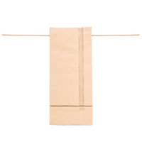 ホワイトバリーン クラフト紙製マチ付き精米袋 紐付き窓あり 10kg SKPB-r10kW 1セット(200枚)（直送品）