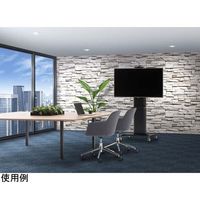 ナカキン ディスプレイスタンド(ブラック) W750×D750×H460mm DSN-100-BK 1台 65-8879-22（直送品）