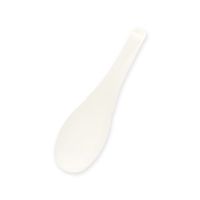 シモジマ 惣菜用レンゲ バイオ入 140mm 1000本入 004513032 1箱(1000本) 65-9390-16（直送品）