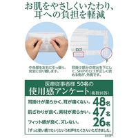 瑞光メディカル サージカルSHIPマスク やや小さめ 7枚入 SHIP0004 1袋(7枚) 9-1125-02（直送品）