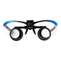 プレミアムプラスジャパン プレミアムルーペ センターフィックスタイプ 3倍 ブルー FC-0151BL 1個 9-1338-02（直送品）