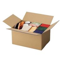 セッツカートン 無地ダンボール厚手 No.4ー1(底面LL)10枚 WF NO4-1/10マイイリ 1パック(10枚) 65-0372-65（直送品）