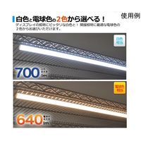 プラタ LEDバーライト 白色 550mm lb-155cw 1本 65-9402-52（直送品）
