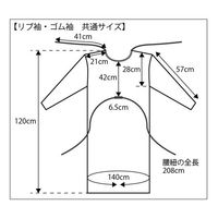 アイソレーションガウン(PE防水ーリブ袖)個包装 白 AAMIレベル3基準品 100枚入り FV-IG-011WH 1ケース(100枚)（直送品）