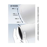 配線ダクト用スポットライト TOLSOシリーズ BeAm Free100W形 ブラック電球色 NTS01003BLE1 68-0588-47（直送品）