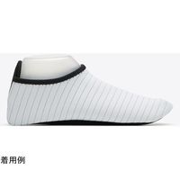 丸五 まもるん 室内シューズ L(28~30cm)グレー #01 1足 68-0785-17（直送品）