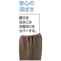 ケアファッション おしりスルッとパンツ(デイリーカチオン)モカ L(股下55cm) 97642 1枚 68-0988-52（直送品）
