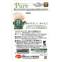 コンボ ピュア キャット パウチ 鶏＆かつお・国産昆布だし入 無添加 国産 30g 1セット（1個×12）キャットフード