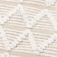 ぽこぽこクッションカバー ホワイト LAKOLE/ラコレ