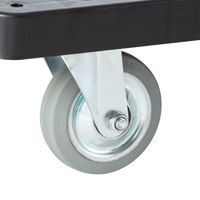 現場のチカラ　樹脂台車（ハンドル折りたたみ）　静音タイプ　300kg荷重 オリジナル